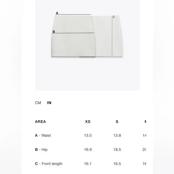 Zara ZW COLLECTION EMBROIDERED MINI SKIRT - Picture 9 of 11